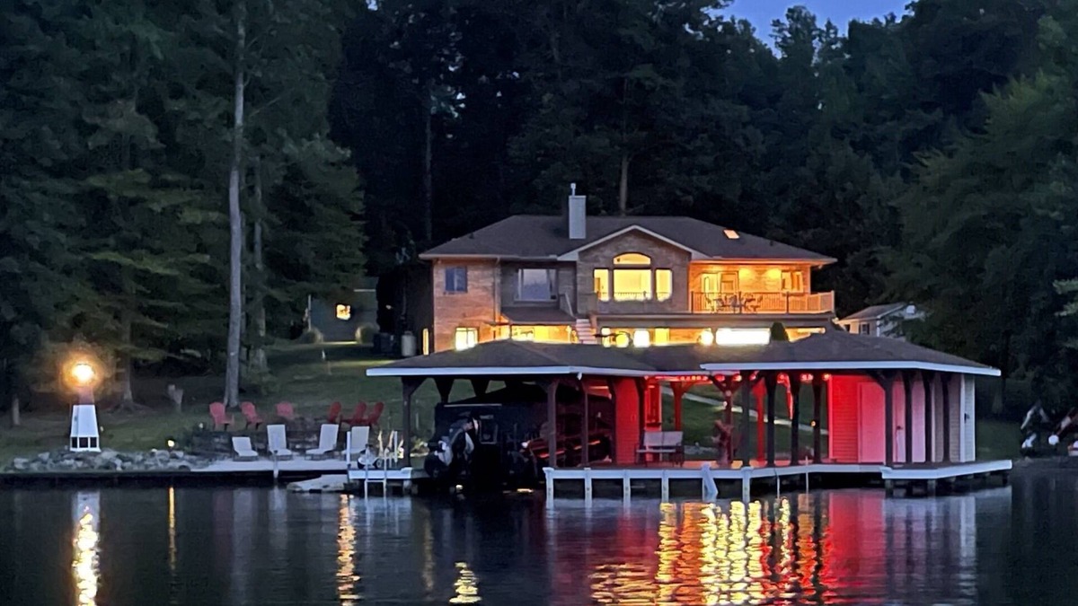 Bumpass House | Lakefront memories waterfront with all the amenities including private beach