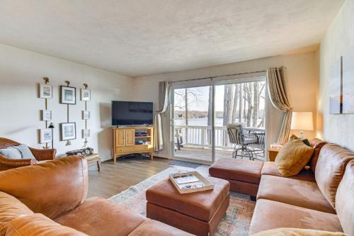North Shore House | Lakefront Moneta Home with Community Dock!