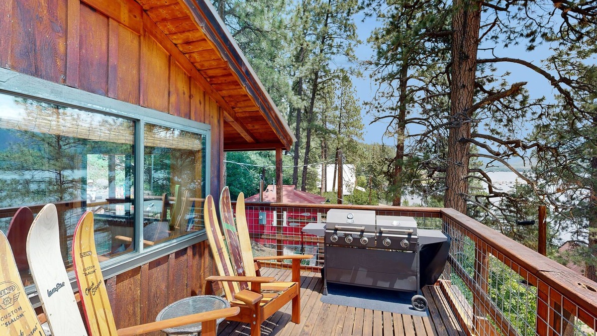 Bayfield House | Lakefront, neighboring cabins w/beautiful views, deck with views