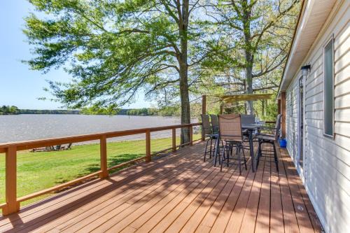 Prosperity House | Lakefront Prosperity Home with Private Boat Dock