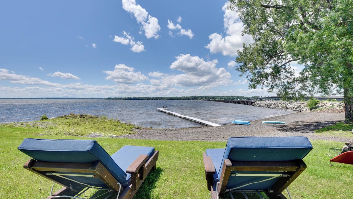 West Swanton Cottage | Lakefront Retreat w/Shared Dock & Fire Pit!