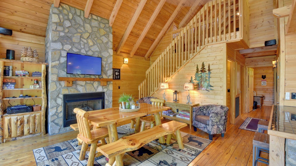 Six Mile Cabin | Lakefront Six Mile Vacation Rental w/Dock
