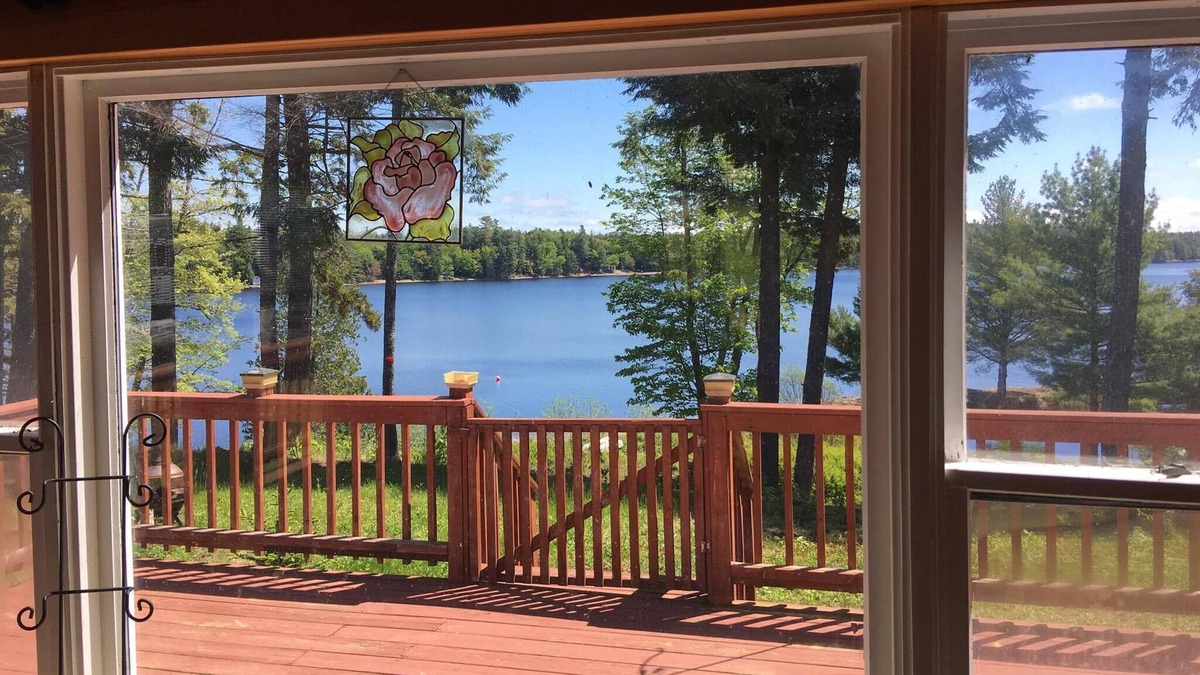 Cherryfield Cabin | Lakefront vacation Cabin on Pleasant River Lake.