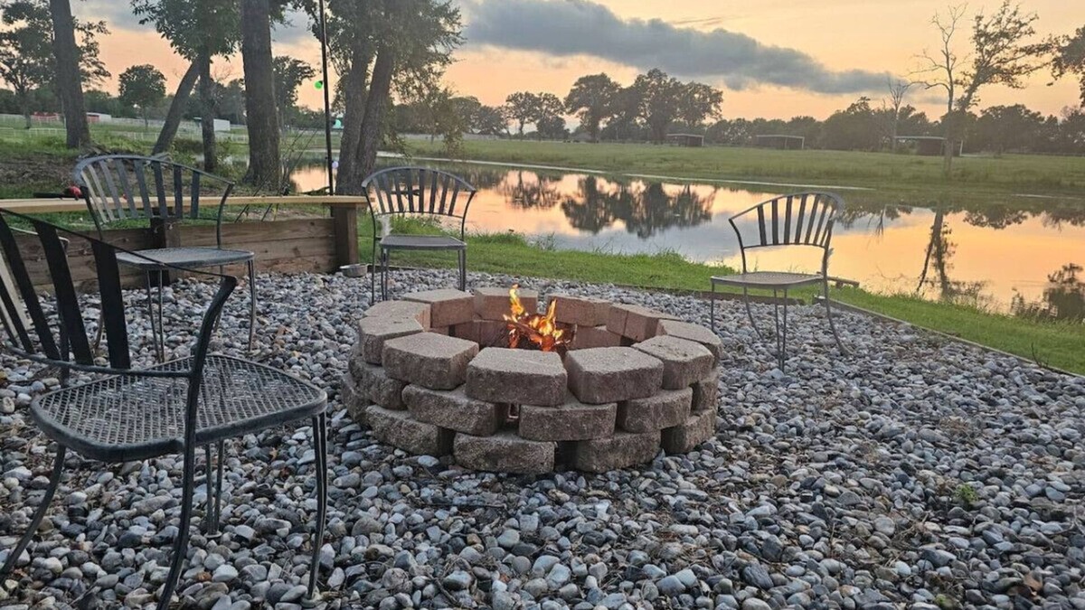 Emory House | Lakefront w/Fire Pit, Lake Fun, and Horse Feeding