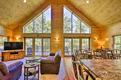 Birchwood House | Lakefront Wisconsin Cabin with Boat Dock!
