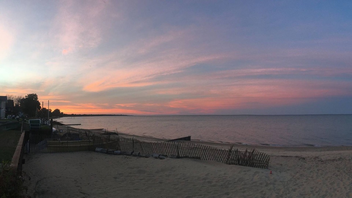 Burtchville House | Lakehouse with Lake Huron views & Beach access.