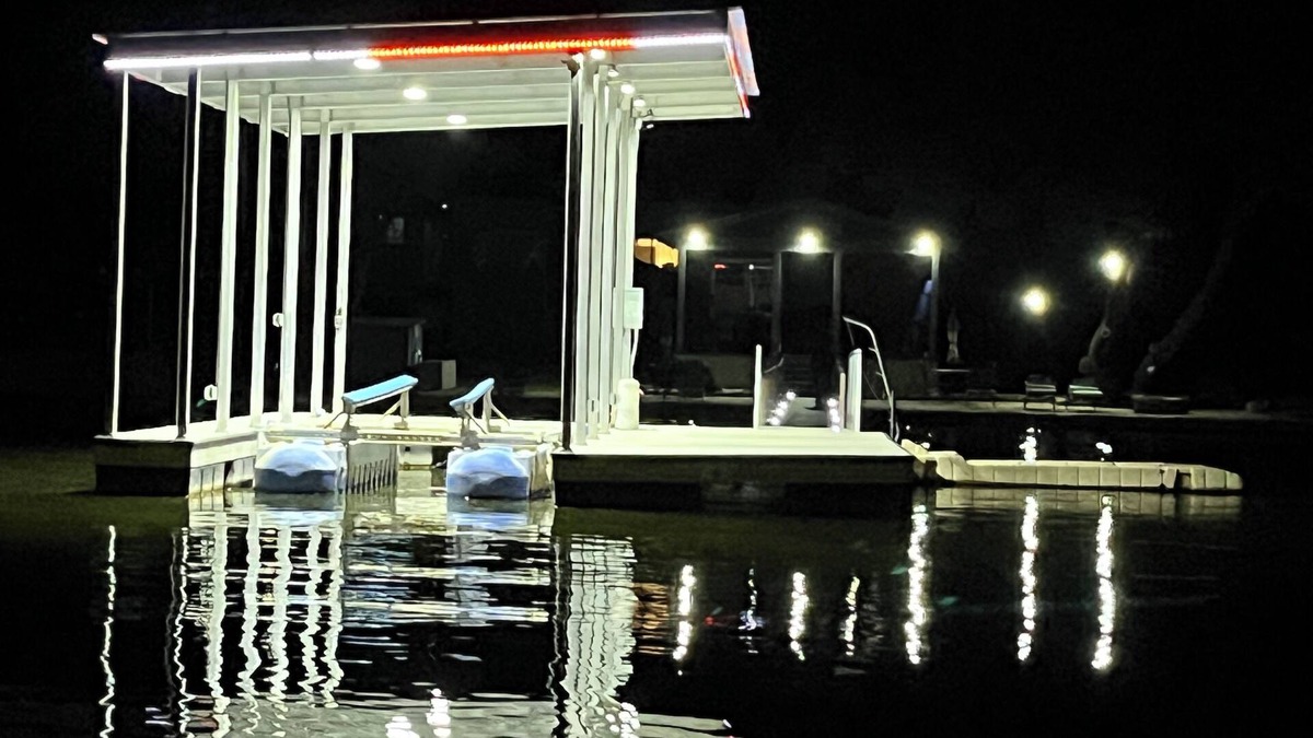 Caddo Cabin | LAKEIN' IT EASY! 15ft from the water, new dock, jet ski port! In Beautiful Caddo