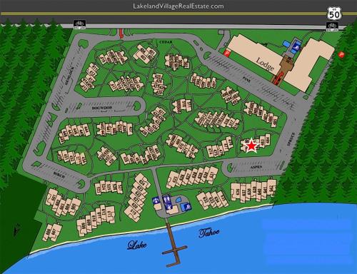 South Lake Tahoe Villa | Lakeland Village 481 - Family Footprints by the Lake-Sleeps 10