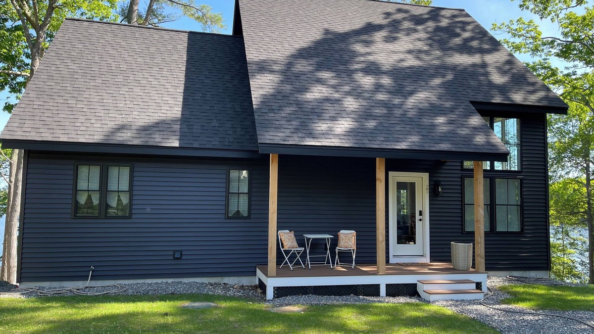 Kingston House | Lakeside at Sunset Point, Kingston Lake, NH