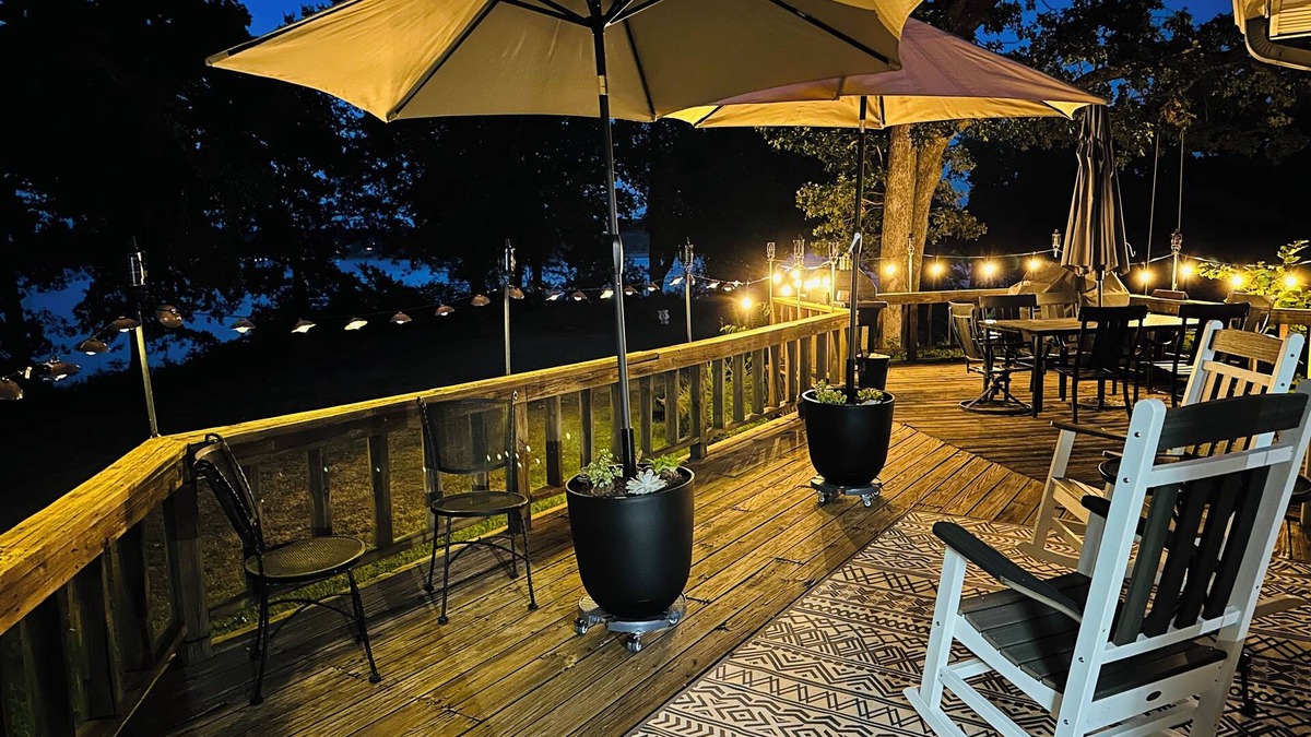 Wagoner House | Lakeside cabin with beautiful lake view, hot tub, and .5 mi from beach & marina