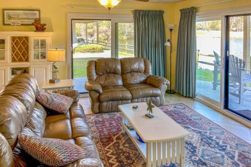 Sea Trail Apartment | Lakeside Haven Hideaway