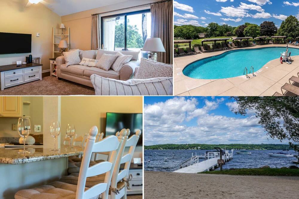 Fontana Condo | Lakeside Living In Abbey Springs Private Community