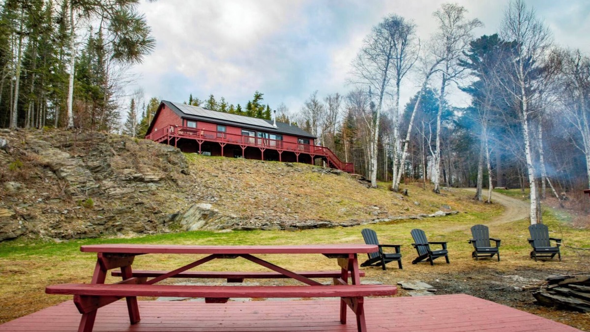 Northwest Piscataquis Cabin | Lakeside Lodge with stunning views!