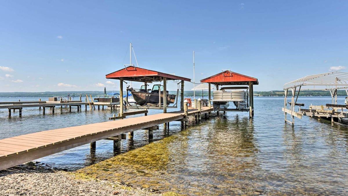 Lodi Cottage | Lakeside Lodi Hideaway w/Dock & Nearby Parks