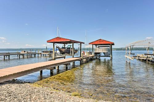 Lodi House | Lakeside Lodi Hideaway with Dock and Nearby Parks