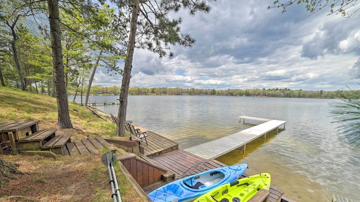 National City Cottage | Lakeside National City House w/ Private Dock!