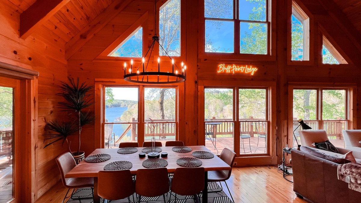 Bremen Cabin | Lakeside Oasis: Contemporary Cabin, Sunset Views
