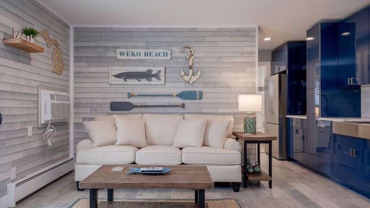 Bridgman Condo | Lakeside Serenity: One-Bedroom Villa