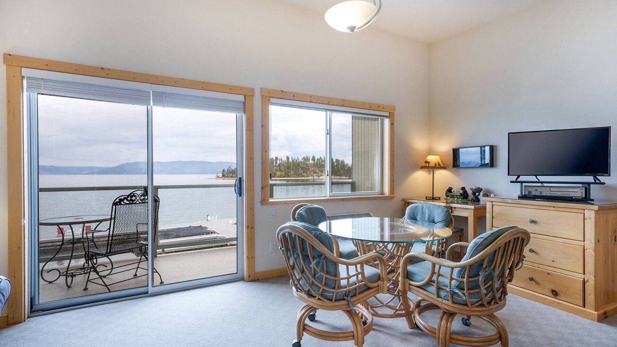 Polson Condo | Lakeside Studio Retreat!
