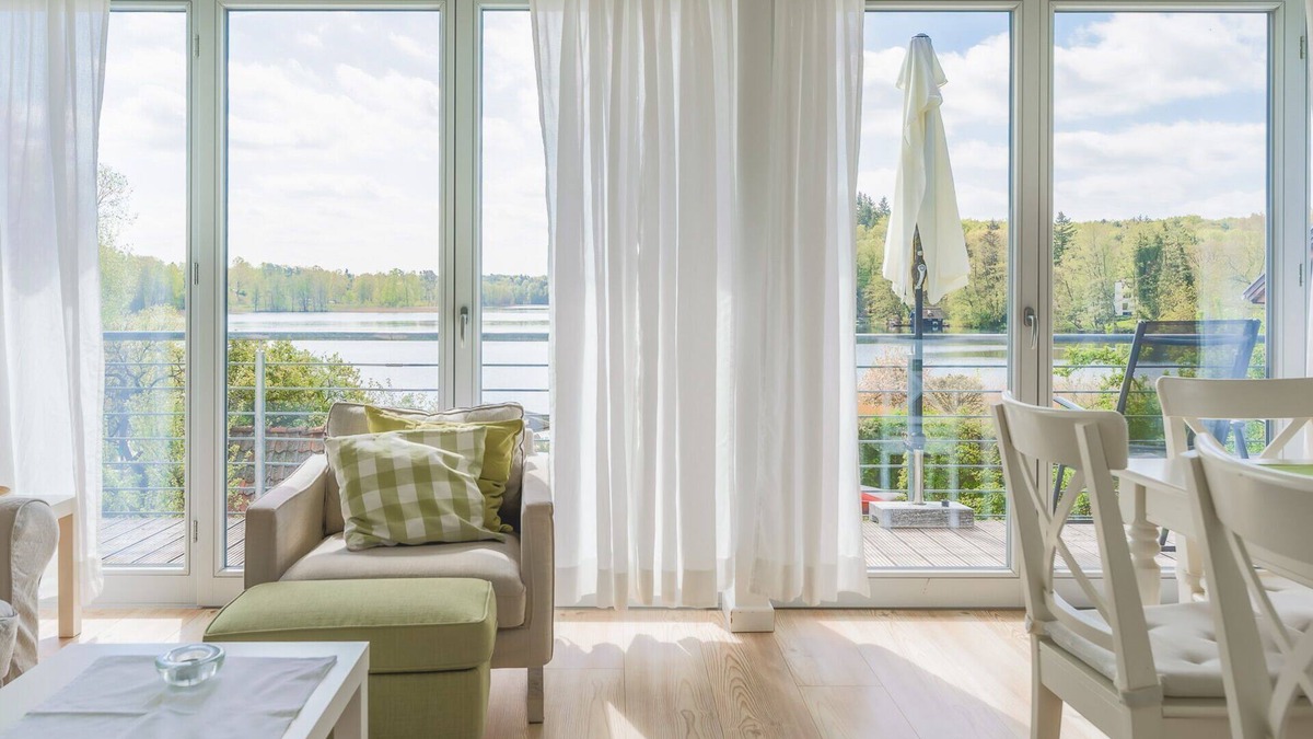 Kogel Apartment | Lakeview 2 Lake Salem child-friendly bathing lake W LAN