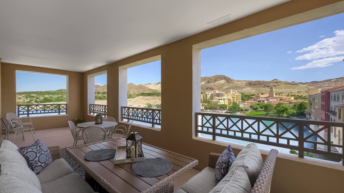 Lake Las Vegas Condo | Lakeview Haven: Unwind with Panoramic Serenity