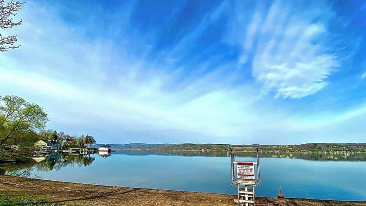 Canandaigua Cottage | Lakeview retreat with beach access. Stylish home just steps from Deep Run Beach.