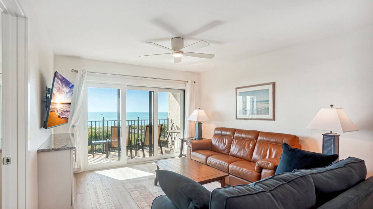 Sunset Beach Condo | Land's End 402 building 7 Top Floor Beach front with Awesome Views!