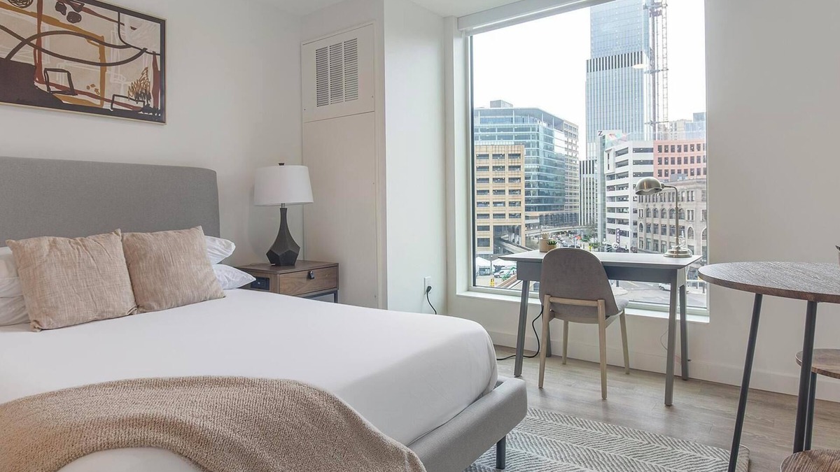 Greektown Historic District Apartment | Landing at eXchange - Studio in Downtown Detroit
