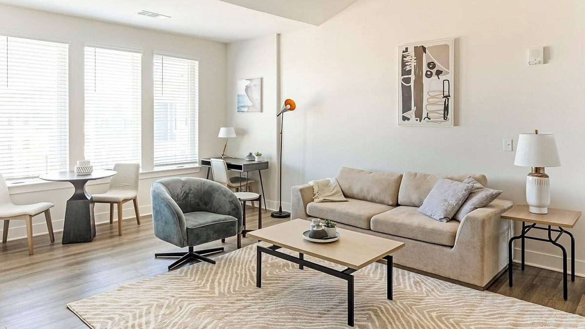 Belle Mina Apartment | Landing | Chic 1BD, Gym, Pool