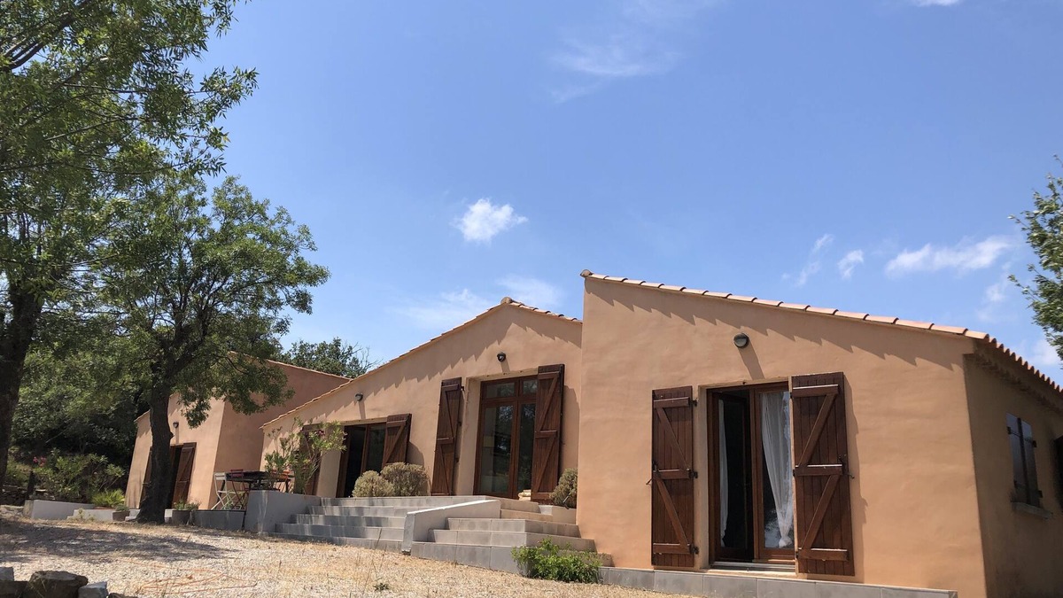 Roujan Villa | Languedoc Villa with Pool, Vineyards, Olive Groves and views