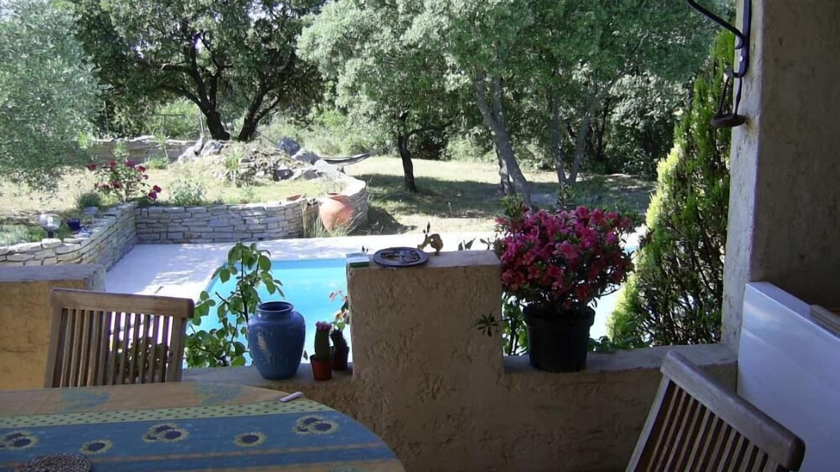 Laval-Pradel Villa | Large 200m² house with swimming pool (5 by10m) near Alès in the Cévennes, 8people