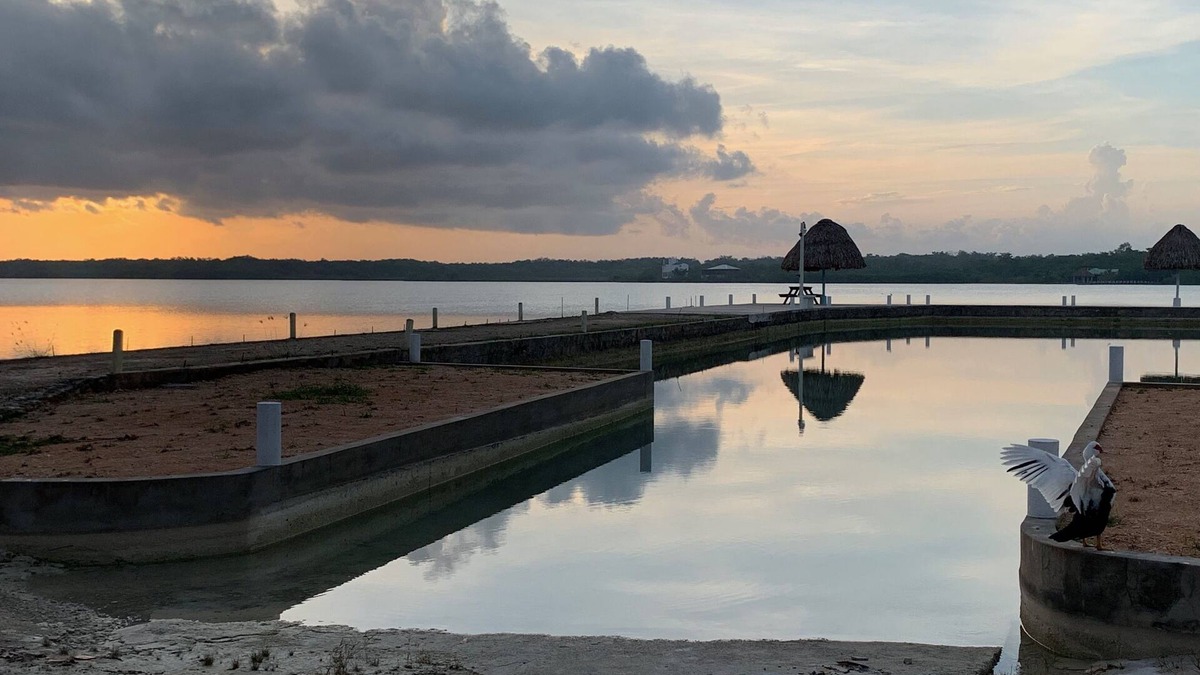 Corozal House | Large 3 bedroom home on the 4 Mile lagoon, in a gated community.