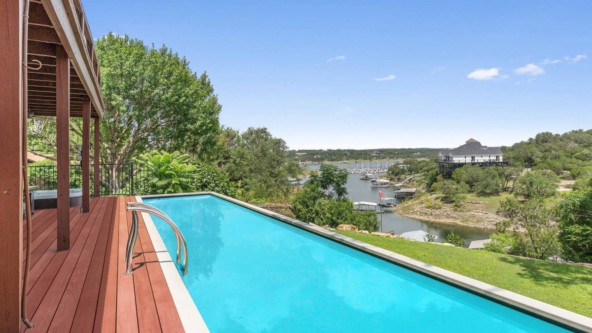 Yacht Harbor House | Large 6BR Lakefront Home w Pool, Hot Tub & Dock