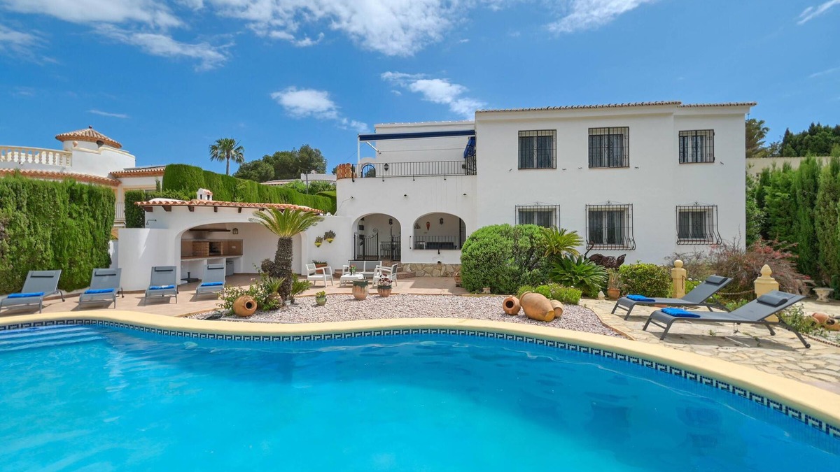 Balcon del Mar Villa | Large and comfortable villa with private pool in Javea, on the Costa Blanca, Spain for 8 persons