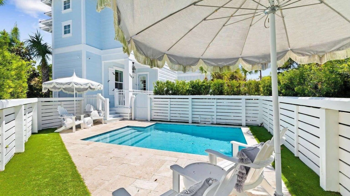 Seacrest Beach House | Large Beach Home, Sleeps 14+ Private Pool & Sunset Views ~ Cristalino Summer, 30A