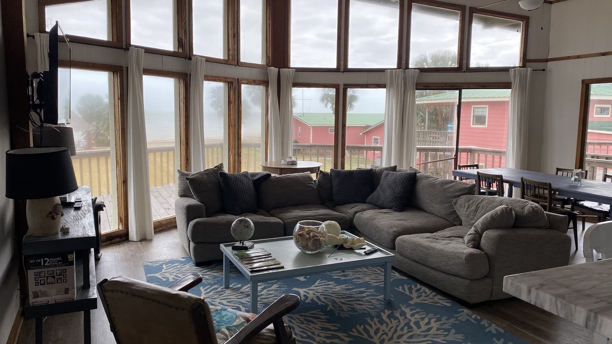 Port O Connor House | Large Beachfront Home right on the beach
