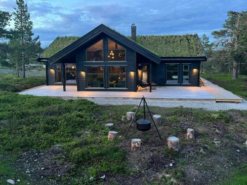 Rollag House | Large Cabin Near Hardangervidda With Sunny Veranda