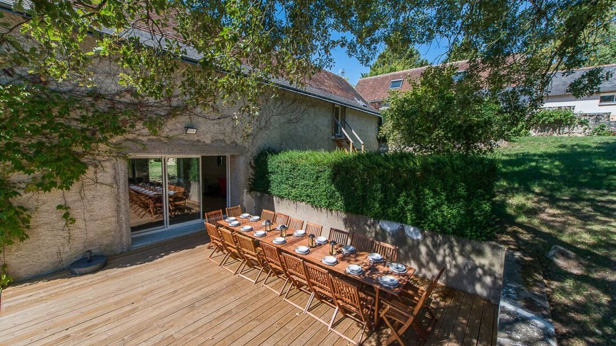 Saint-Epain House | Large country house (20 pers) - swimming pool/nature/playground (Les Hauts de Manse)