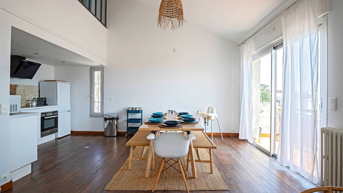 Carnon-Plage Apartment | Large duplex with sea and pond view, 1 min from the beach