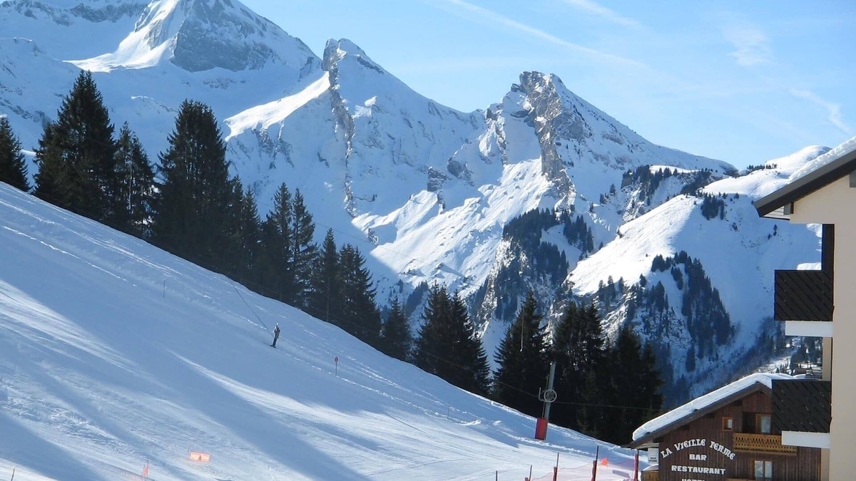Manigod Apartment | ⛰ Large duplex with swimming pool Manigod - La Clusaz