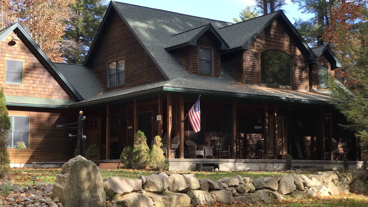 Bolton Landing House | Large Family Friendly ADK Home on Private Lot, Lake Access, & 40' Dock