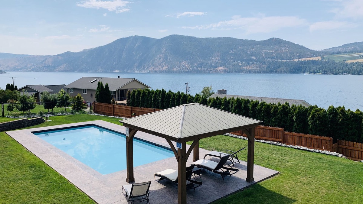 Willow Point House | Large Home with Sweeping Lake Views, Heated Private Pool and Hot Tub