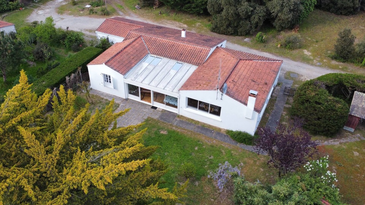Saint-Hilaire-de-Riez House | Large house surrounded by pine trees