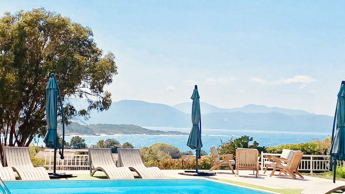 Sagone House | Large house in Corsica, sea view, beach walk and private pool