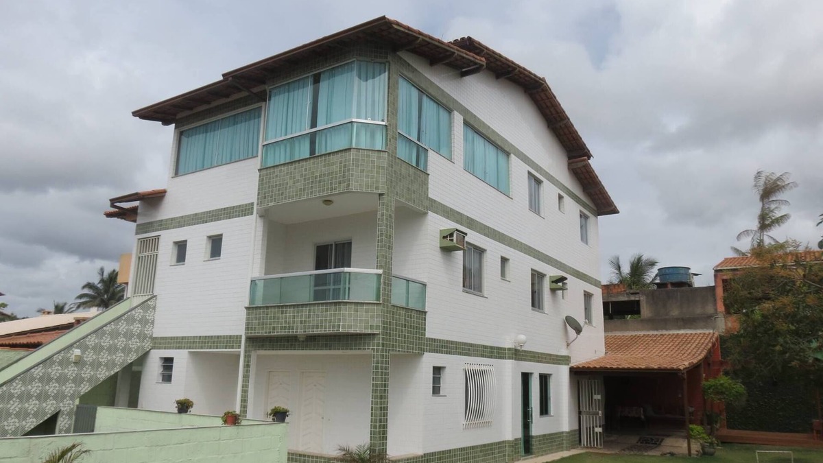 Recanto da Sereia House | Large house with 7 air-conditioned suites and swimming pool 100 meters from the sea