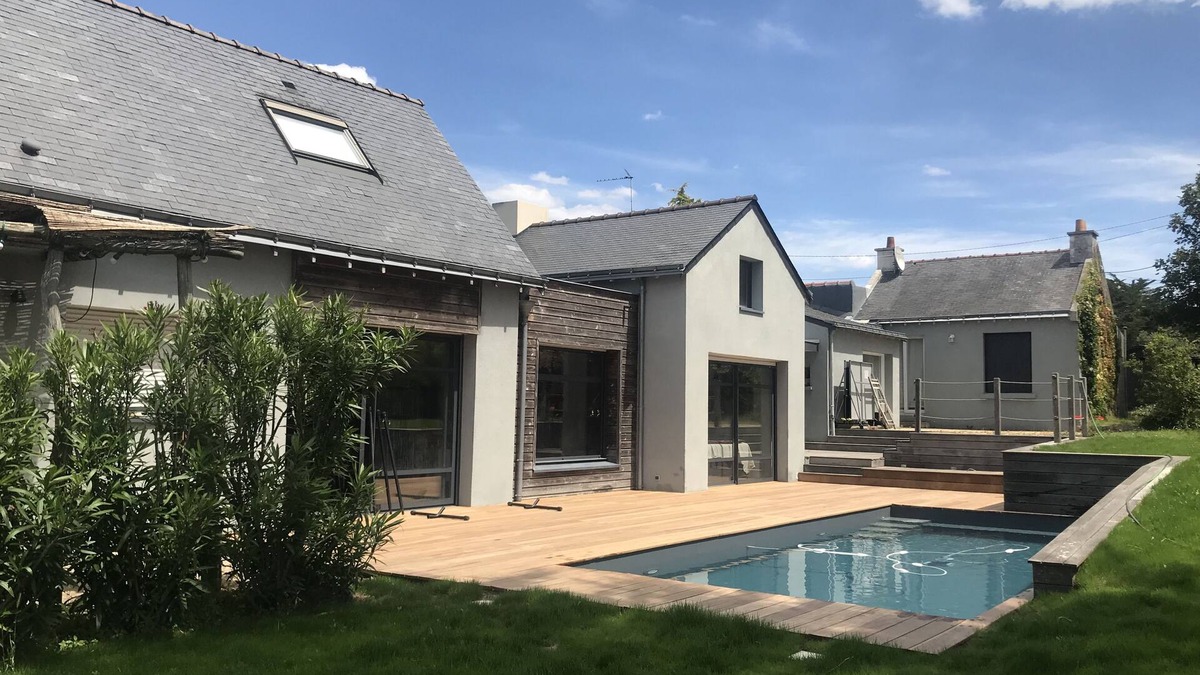 Piriac-sur-Mer House | Large house with heated pool in the middle. Beaches on foot!