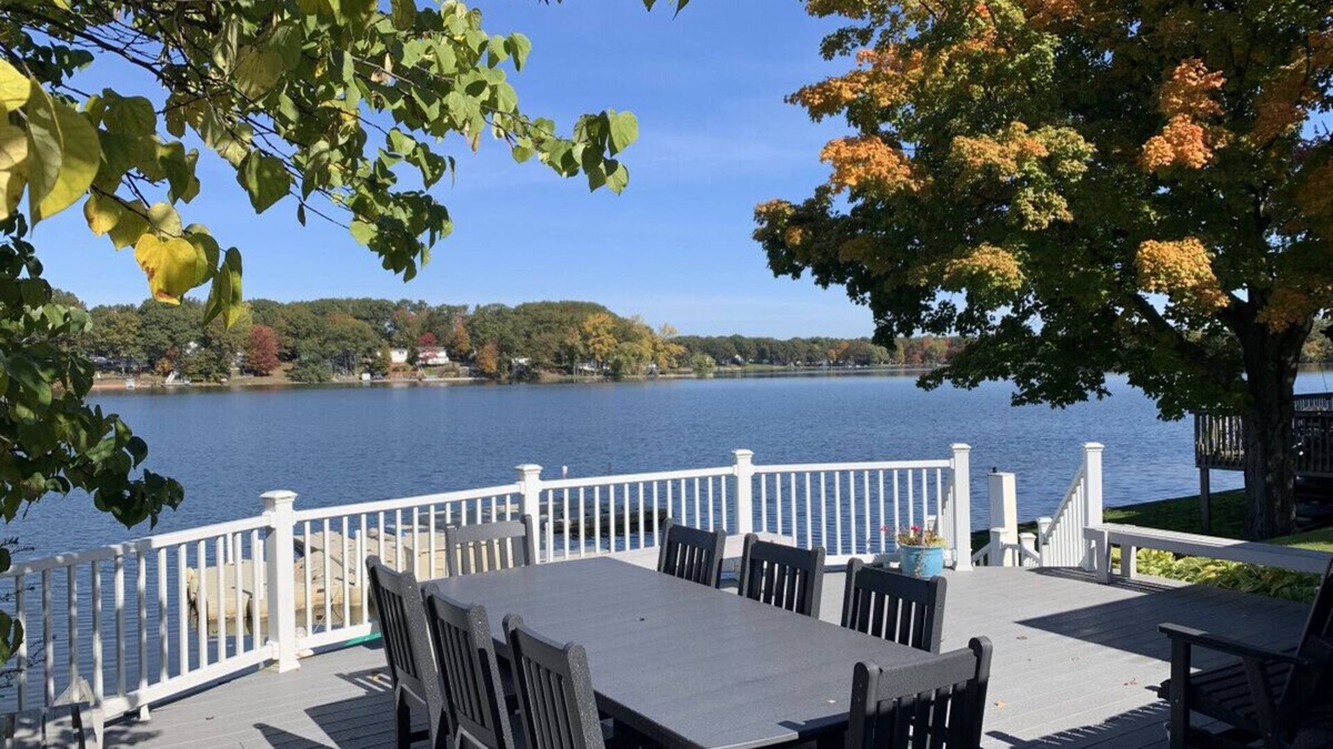 Lakeview House | Large lakefront home. Great for two families, priced for one. Beautiful views!