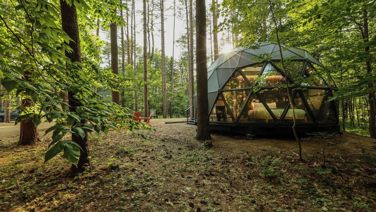 Freeport Cabin | Large, luxurious geodesic dome - 07