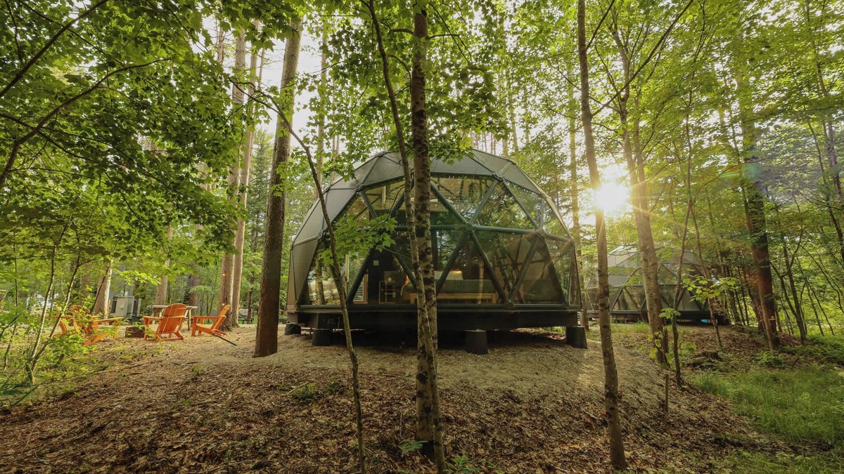 Freeport Cabin | Large, luxurious geodesic dome - 06