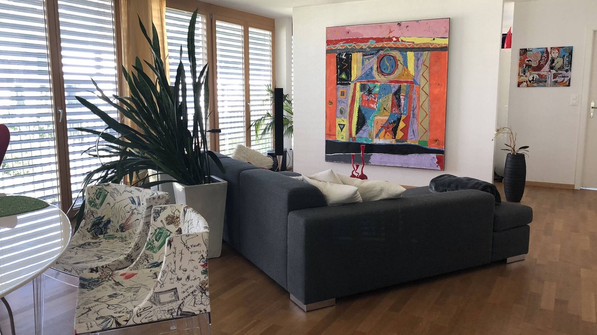 Berneck Condo | Large, modern, bright designer apartment with ZEN dream bath and steam shower